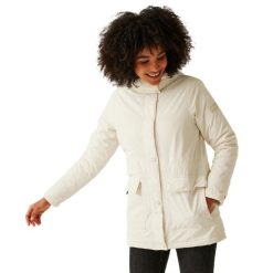 Kurtka Damska Mireya. Brązowe kurtki Regatta, m, bez wzorów, z materiału, z kapturem. Za 155.99 zł.