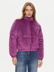 Guess Kurtka puchowa V4BL03 KBXI2 Fioletowy Regular Fit. Fioletowe kurtki Guess, l, z aplikacjami, z puchu, bez kaptura. Za 329.99 zł.