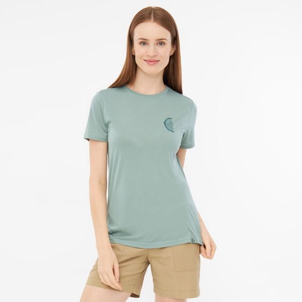 T-shirt damski VIKING Rune Lady. Zielone t-shirty sportowe Viking, m, bez wzorów, bez ramiączek. Za 149.90 zł.