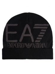 EA7 Emporio Armani Czapka 7X000006 AF11994 MC028 Czarny. Czarne czapki zimowe EA7 Emporio Armani, bez wzorów. Za 149.99 zł.