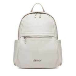 Plecak JENNY. Białe plecaki Jenny, bez wzorów, bez dodatków. Za 149.99 zł.