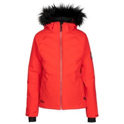 Dlx Gaynor- Damska kurtka narciarska Dlx czerwona. Czerwone kurtki narciarskie DLX, na zimę, bez wzorów, z puchu, bez kaptura, narciarskie. W wyprzedaży za 941.70 zł.