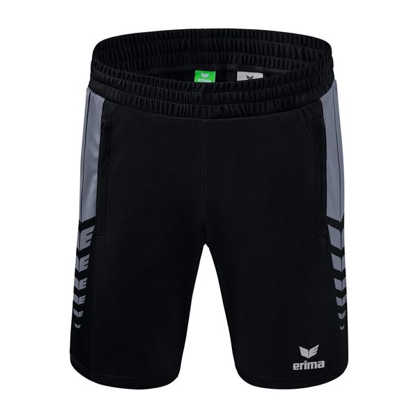 Spodenki dziecięce Erima Worker Six Wings. Czarne szorty Erima, bez wzorów, sportowe. Za 142.00 zł.