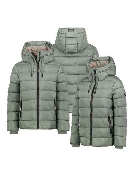 Sublevel Kurtka pikowana w kolorze zielonym rozmiar: XL. Zielone kurtki Sublevel, xl, bez wzorów, bez kaptura. Za 243.45 zł.