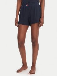 Tommy Hilfiger Szorty piżamowe UW0UW06310 Granatowy. Niebieskie piżamy Tommy Hilfiger, s, bez wzorów, z bawełny, bez kołnierzyka, bez ramiączek. Za 139.99 zł.