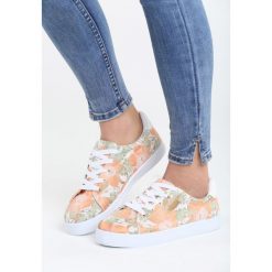 Pomarańczowe Tenisówki Bring It On. Trampki marki Sinsay. Za 39.99 zł.