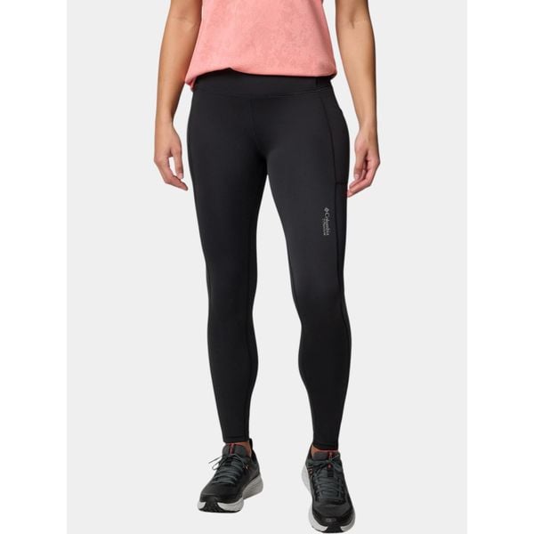 Legginsy Damskie Columbia Summit Valley. Czarne legginsy Columbia, bez wzorów, z materiału, sportowe. Za 299.00 zł.