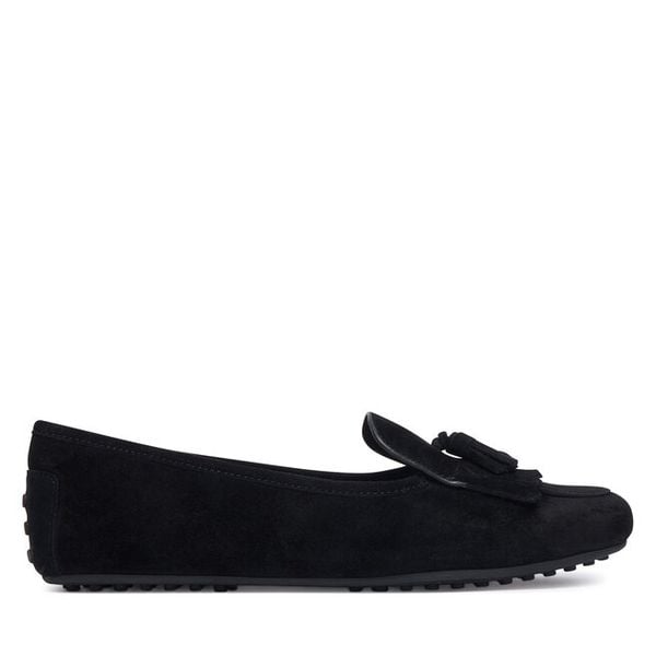 Mokasyny LAUREN RALPH LAUREN. Czarne mokasyny Lauren Ralph Lauren, bez wzorów. Za 729.99 zł.