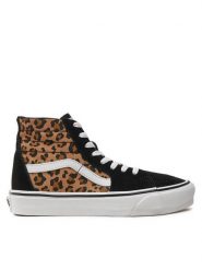 Vans Tenisówki SK8-Hi Tapered VN0009QPBLK1 Czarny. Czarne trampki Vans, bez wzorów, ze skóry, bez zapięcia. Za 229.99 zł.