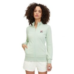 Bluza damska FILA Lubna. Zielone bluzy bez kaptura Fila, xs, bez wzorów, bez kaptura. Za 189.99 zł.