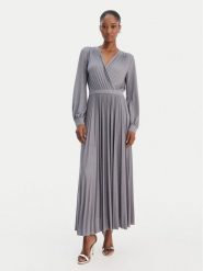 Marella Sukienka koktajlowa Mallo 2613621031 Szary Regular Fit. Szare sukienki Marella, xxl, bez wzorów, z wiskozy, wizytowe, bez kołnierzyka, bez ramiączek. Za 1,329.00 zł.