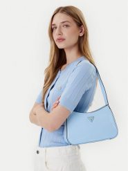 Guess Torebka Arnela HWNY94 96170 Niebieski jasny. Niebieskie torebki klasyczne Guess, z aplikacjami, ze skóry, bez dodatków. Za 322.99 zł.