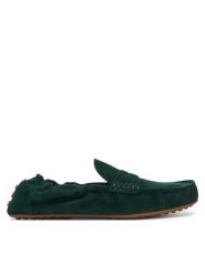 LAUREN RALPH LAUREN Mokasyny Wynnie 802P18420001 Zielony. Zielone mokasyny Lauren Ralph Lauren, bez wzorów, ze skóry. Za 729.99 zł.