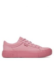 Juicy Couture Tenisówki VSJU001 Różowy. Czerwone trampki Juicy Couture, bez wzorów, z materiału, bez zapięcia. Za 129.99 zł.