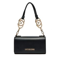 Torebka LOVE MOSCHINO. Czarne torebki klasyczne Love Moschino, bez wzorów, klasyczne, bez dodatków. Za 419.99 zł.