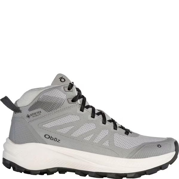 Damskie buty trekkingowe Oboz Katabatic LT GTX Mid. Szare buty trekkingowe OBOZ, bez wzorów, bez zapięcia, trekkingowe. W wyprzedaży za 644.00 zł.
