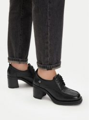 G-Star Raw Półbuty CEO-WI34-TRUST-03 Czarny. Czarne półbuty wsuwane G-Star, bez wzorów, ze skóry, retro, bez obcasa, na obcasie. Za 239.99 zł.