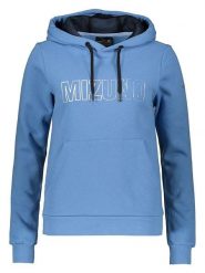 Mizuno Bluza w kolorze niebieskim rozmiar: XL. Niebieskie bluzy Mizuno, xl, bez wzorów, z kapturem. Za 140.53 zł.