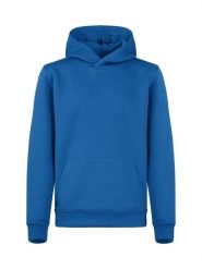 Clique Miami Hoody Junior blu królewski bluza z kapturem – Royal Blue. Niebieskie bluzy CLIQUE, bez wzorów, z bawełny, z kapturem. Za 153.95 zł.