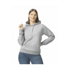 Bluza z kapturem Gildan Midweight Softstyle. Szare bluzy GILDAN, xl, bez wzorów, z bawełny, klasyczne, bez ramiączek, z kapturem. Za 114.80 zł.