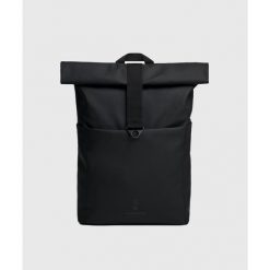 Plecak unisex 2Go. Czarne plecaki NORDICDOTS, bez wzorów, z materiału, bez dodatków. Za 275.00 zł.