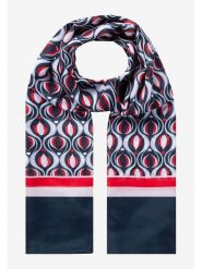 More & More Szal w kolorze błękitno-czerwono-granatowym - 180 x 70 cm rozmiar: onesize. Czerwone szaliki i kominy More & More, bez wzorów, z materiału. Za 34.99 zł.