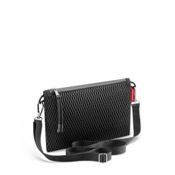 Torba EXTRALITE CASE 1, mesh black. Czarne torby sportowe Reisenthel, bez wzorów, z materiału, na ramię, małe. Za 88.90 zł.