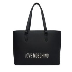 Torebka LOVE MOSCHINO. Czarne shopper bag Love Moschino, bez wzorów, bez dodatków. Za 1,049.00 zł.
