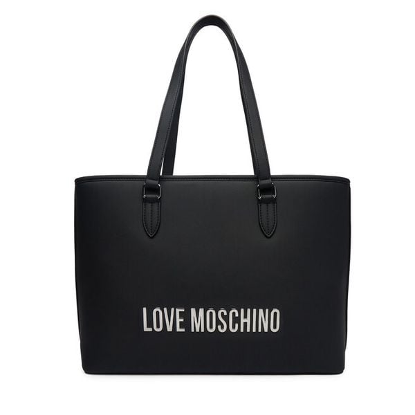 Torebka LOVE MOSCHINO. Czarne shopper bag Love Moschino, bez wzorów, bez dodatków. Za 1,049.00 zł.