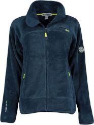 ANAPURNA Kurtka polarowa w kolorze granatowym rozmiar: XXL. Niebieskie kurtki ANAPURNA, xxl, z aplikacjami, z polaru, klasyczne, bez kaptura. Za 96.14 zł.