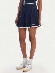 Guess Spódnica mini V6RD07 Z4652 Granatowy Regular Fit. Niebieskie spódnice Guess, l, z aplikacjami, z syntetyku, mini. Za 299.99 zł.