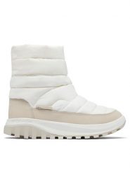Columbia Śniegowce Snowtrot Mid 2075111 Biały. Białe śniegowce Columbia, bez wzorów, z materiału, bez zapięcia. Za 349.99 zł.