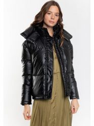 Northwood Kurtka zimowa "June" w kolorze czarnym rozmiar: XL. Czarne kurtki Northwood, na zimę, xl, bez wzorów, z puchu, bez kaptura. Za 152.99 zł.