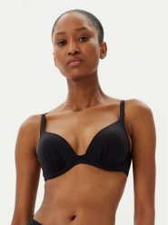 Chantelle Góra od bikini Icon C16VNP Czarny. Czarne bikini Chantelle, bez wzorów, z syntetyku. Za 389.99 zł.