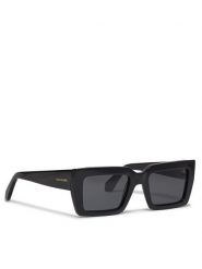 Salvatore Ferragamo Okulary przeciwsłoneczne SF1108S 001 Czarny. Czarne okulary przeciwsłoneczne Salvatore Ferragamo, bez wzorów, z tworzywa sztucznego. Za 2,069.00 zł.