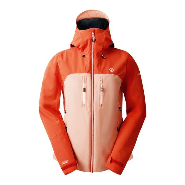 Wodoodporna Kurtka Damska/damska Diverging. Brązowe kurtki Dare 2b, xl, bez wzorów, z materiału, z kapturem. Za 247.99 zł.