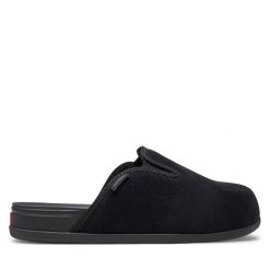 Klapki Vans. Czarne klapki Vans, bez wzorów, bez obcasa, bez zapięcia. Za 319.99 zł.