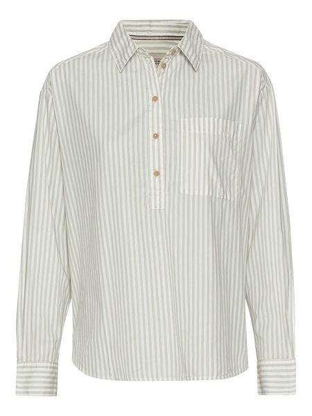 Camel Active Bluzka w kolorze biało-beżowym rozmiar: L. Białe bluzki Camel Active, l, bez wzorów, z bawełny, bez kołnierzyka, bez ramiączek. Za 135.49 zł.