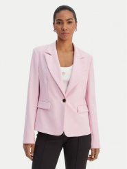 Fracomina Marynarka FR26SJ1001W42901 Różowy Regular Fit. Czerwone marynarki i żakiety Fracomina, s, bez wzorów, z syntetyku, bez ramiączek. Za 669.99 zł.