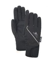 Trespass Rękawiczki "Whiprey" w kolorze czarnym rozmiar: L. Czarne rękawiczki Trespass, bez wzorów, z materiału, sportowe. Za 79.21 zł.