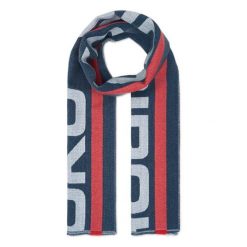 Zimowy szalik retro Siroko Bandai Blue. Niebieskie szaliki i kominy SIROKO, na zimę, bez wzorów, z tkaniny, retro. Za 62.00 zł.