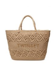 TWINSET Torebka 251TD8110 Beżowy. Brązowe shopper bag Twinset, bez wzorów, z materiału, bez dodatków. Za 1,079.00 zł.