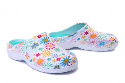 BEFADO DR ORTO 154D 108 wielobarwny, klapki profilaktyczne damskie. Klapki Befado Dr Orto, bez wzorów, bez obcasa, bez zapięcia. Za 46.74 zł.