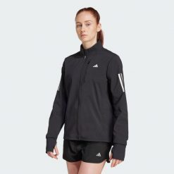 Kurtka do biegania Own the Run Winterized. Czarne kurtki do biegania adidas, xs, bez wzorów, bez kaptura, do biegania, climawarm (adidas). Za 439.00 zł.