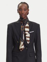 LAUREN RALPH LAUREN Chusta 454980710001 Czarny. Czarne chusty Lauren Ralph Lauren, bez wzorów, z jedwabiu. Za 499.99 zł.