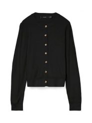Vero Moda Kardigan w kolorze czarnym rozmiar: M. Czarne swetry Vero Moda, m, bez wzorów, bez ramiączek. Za 110.04 zł.