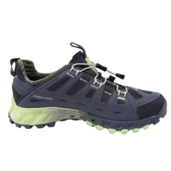 Damskie Buty Turystyczne GORETEX Mid Cut. Niebieskie buty trekkingowe Aku, z gore-texu, bez zapięcia. Za 458.99 zł.