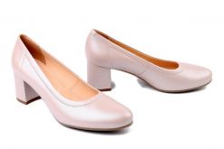 BIOECO BY ARKA 5755 2471+2763 beż, czółenka damskie. Brązowe czółenka Bioeco by Arka, bez wzorów, ze skóry, bez obcasa, na obcasie, bez zapięcia. Za 369.90 zł.