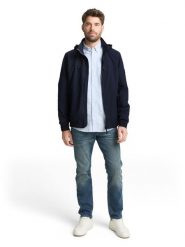 Tom Tailor Kurtka Kobiety Sztuczne włókno niebieski, S. Niebieskie kurtki Tom Tailor, s, bez wzorów, z włókna, bez kaptura. Za 279.95 zł.