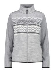 CMP Kurtka polarowa w kolorze szarym rozmiar: 38. Szare kurtki CMP, bez wzorów, z materiału, bez kaptura. Za 232.78 zł.